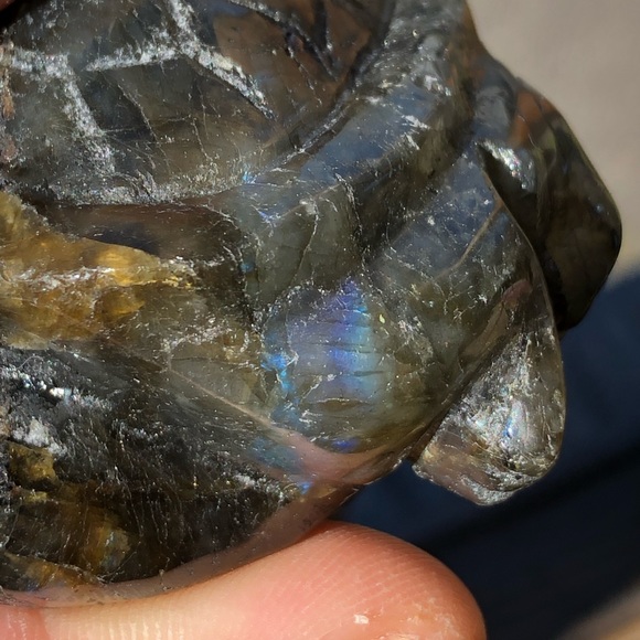 Labradorite Crystal Turtle - Picture 8 of 16